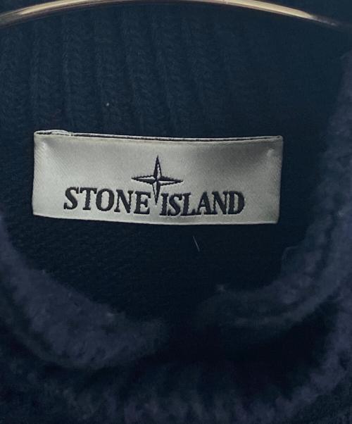 STONE ISLAND（ストーンアイランド）STONE ISLAND (ストーンアイランド) ボタン付きジャンパー ネイビー サイズ:Sの古着・服飾アイテム