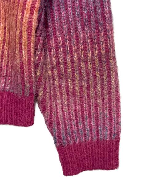 PALACE（パレス）PALACE (パレス) DOUBLE VISION KNIT ピンク サイズ:Lの古着・服飾アイテム