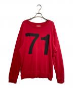 Palm Angelsパーム エンジェルス）の古着「71 Sweat Shirt」｜レッド