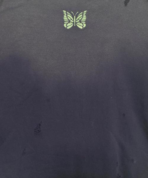Needles（ニードルズ）Needles (ニードルズ) Deconstructed Sweat Shirt Cotton French Terry ブラウン サイズ:XLの古着・服飾アイテム