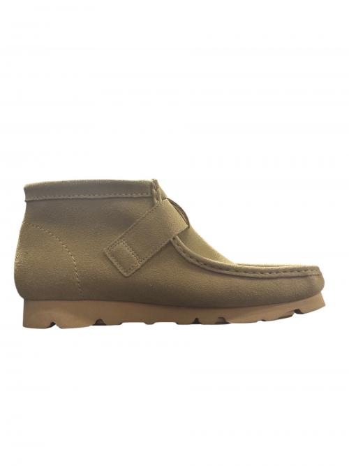 CLARKS ORIGINALS（クラークス オリジナルズ）Clarks Originals (クラークス オリジナルズ) Needles (ニードルズ) Wallabee BT-Peace Buckle カーキ サイズ:29の古着・服飾アイテム