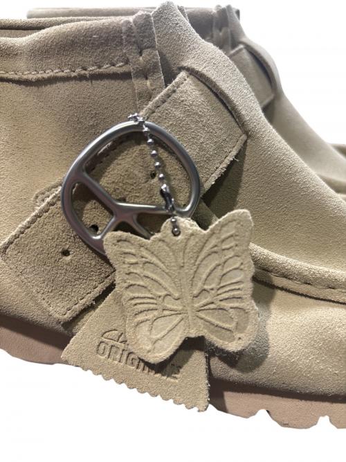 CLARKS ORIGINALS（クラークス オリジナルズ）Clarks Originals (クラークス オリジナルズ) Needles (ニードルズ) Wallabee BT-Peace Buckle カーキ サイズ:29の古着・服飾アイテム