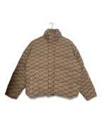 BALENCIAGAバレンシアガ）の古着「BB Logo Monogram Puffer Jacket」｜カーキ