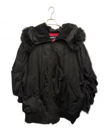 JUNYA WATANABE（ジュンヤワタナベ）の古着「Fold Down Collar Puffer Jacket」｜ブラック