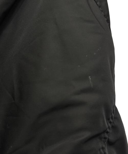 JUNYA WATANABE（ジュンヤワタナベ）JUNYA WATANABE (ジュンヤワタナベ) Fold Down Collar Puffer Jacket ブラック サイズ:Mの古着・服飾アイテム