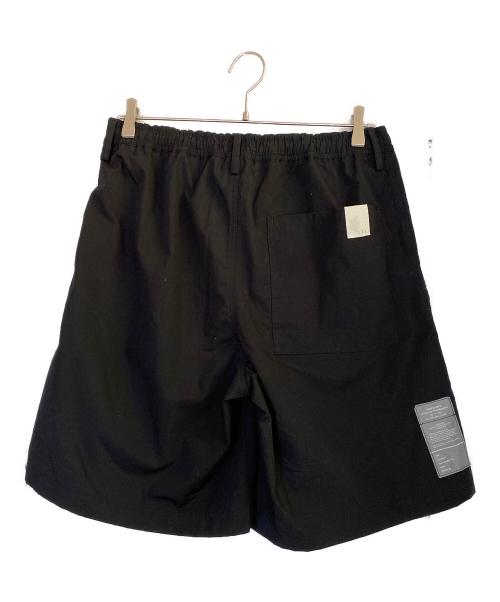 N.HOOLYWOOD（エヌ ハリウッド）N.HOOLYWOOD (エヌ ハリウッド) TUCK HALF PANTS ブラック サイズ:40の古着・服飾アイテム