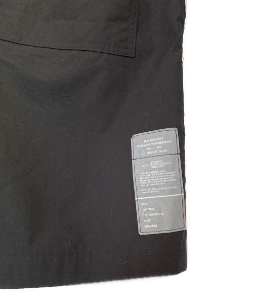 N.HOOLYWOOD（エヌ ハリウッド）N.HOOLYWOOD (エヌ ハリウッド) TUCK HALF PANTS ブラック サイズ:40の古着・服飾アイテム