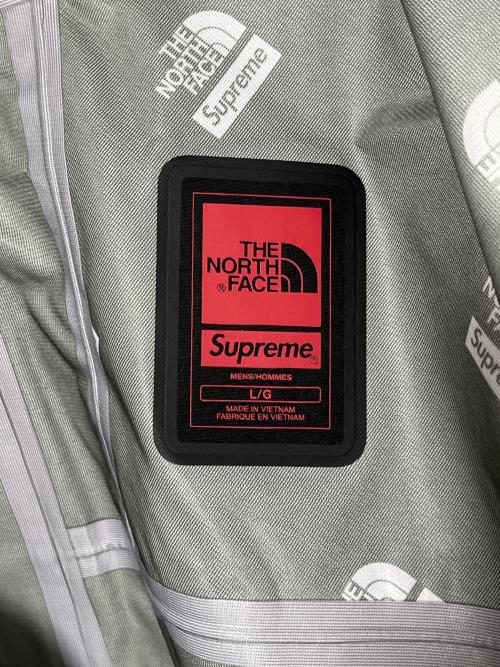 SUPREME（シュプリーム）Supreme (シュプリーム) Split Taped Seam Shell Jacket ベージュ×パープル サイズ:Lの古着・服飾アイテム