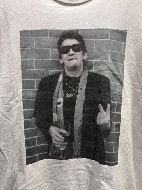 SUPREME（シュプリーム）SUPREME (シュプリーム) 13FW Shane MacGowan Tee ホワイト サイズ:Lの古着・服飾アイテム