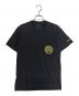 CHROME HEARTS (クロムハーツ) Neon Yellow Horseshoe S/S T-Shirt ブラック×イエロー サイズ:S 未使用品：130000円