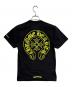 CHROME HEARTS（クロムハーツ）の古着「Neon Yellow Horseshoe S/S T-Shirt」｜ブラック×イエロー