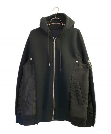 中古・古着通販】sacai (サカイ) Sponge Sweat x Nylon Twill Hoodie