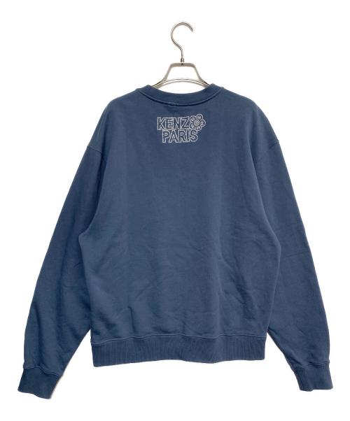 KENZO（ケンゾー）KENZO (ケンゾー) Constellation Embroidered Crew Sweat スカイブルー サイズ:Lの古着・服飾アイテム