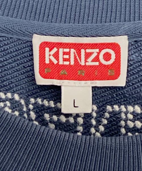 KENZO（ケンゾー）KENZO (ケンゾー) Constellation Embroidered Crew Sweat スカイブルー サイズ:Lの古着・服飾アイテム