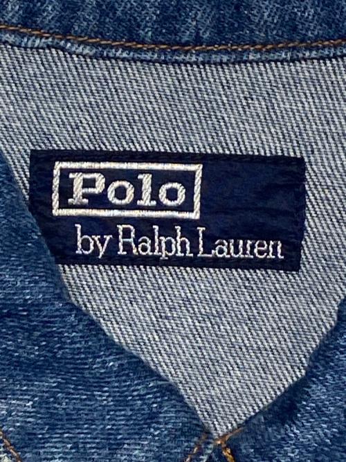 POLO RALPH LAUREN（ポロ・ラルフローレン）POLO RALPH LAUREN (ポロ・ラルフローレン) デニムジャケット インディゴ サイズ:-の古着・服飾アイテム