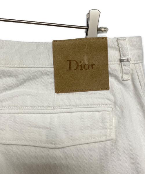 Dior（ディオール）Dior (ディオール) カーペンター ジーンズ ホワイト サイズ:50の古着・服飾アイテム