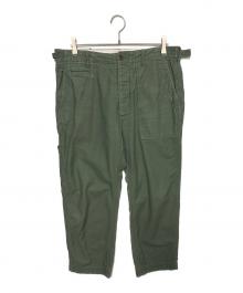 ENGINEERED GRAMENTS×BEAMS（エンジニアド ガーメンツ×ビームス）の古着「GLASSFIELD PANTS BACKSATIN ( グラスフィールド パンツ バックサテン )」｜グリーン