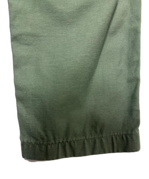 ENGINEERED GRAMENTS（エンジニアド ガーメンツ）ENGINEERED GRAMENTS (エンジニアド ガーメンツ) BEAMS (ビームス) GLASSFIELD PANTS BACKSATIN ( グラスフィールド パンツ バックサテン ) グリーン サイズ:34の古着・服飾アイテム