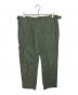 ENGINEERED GRAMENTS（エンジニアド ガーメンツ）の古着「GLASSFIELD PANTS BACKSATIN ( グラスフィールド パンツ バックサテン )」｜グリーン