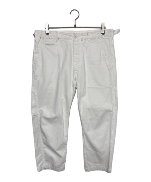 Engineered Garments（エンジニアド ガーメンツ）Engineered Garments (エンジニアド ガーメンツ) GLASSFIELD PANTS BACKSATIN ( グラスフィールド パンツ バックサテン ) ホワイト サイズ:34の古着・服飾アイテム