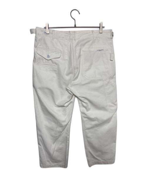 Engineered Garments（エンジニアド ガーメンツ）Engineered Garments (エンジニアド ガーメンツ) GLASSFIELD PANTS BACKSATIN ( グラスフィールド パンツ バックサテン ) ホワイト サイズ:34の古着・服飾アイテム