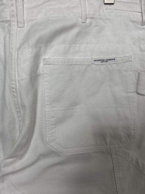 Engineered Garments（エンジニアド ガーメンツ）Engineered Garments (エンジニアド ガーメンツ) GLASSFIELD PANTS BACKSATIN ( グラスフィールド パンツ バックサテン ) ホワイト サイズ:34の古着・服飾アイテム