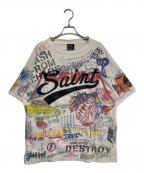 SAINT MICHAEL×村上隆セントマイケル×ムラカミタカシ）の古着「GRAFF TEE KAIKAIKIKI STM × TM」｜ホワイト