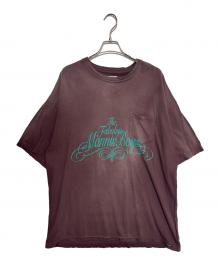 KAMIYA（カミヤ）の古着「Distressed Pocket T-shirt」｜ブラウン