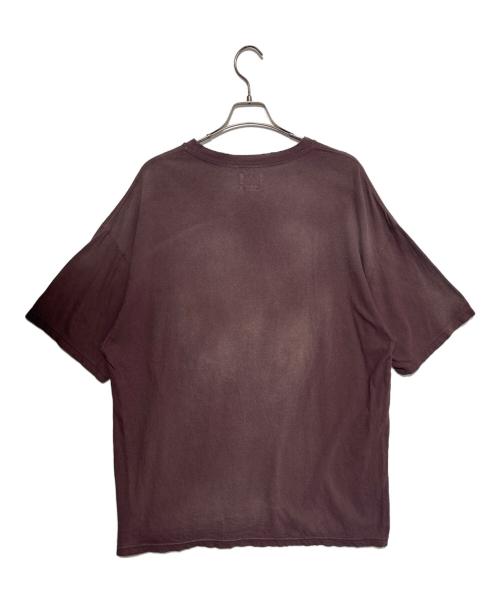 KAMIYA（カミヤ）KAMIYA (カミヤ) Distressed Pocket T-shirt ブラウン サイズ:Lの古着・服飾アイテム
