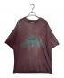 KAMIYA（カミヤ）の古着「Distressed Pocket T-shirt」｜ブラウン