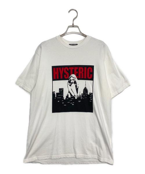 Hysteric Glamour（ヒステリックグラマー）Hysteric Glamour (ヒステリックグラマー) HYSTERIC CITY Tシャツ ホワイト サイズ:XLの古着・服飾アイテム