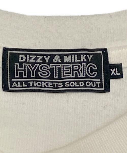 Hysteric Glamour（ヒステリックグラマー）Hysteric Glamour (ヒステリックグラマー) HYSTERIC CITY Tシャツ ホワイト サイズ:XLの古着・服飾アイテム