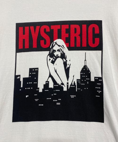Hysteric Glamour（ヒステリックグラマー）Hysteric Glamour (ヒステリックグラマー) HYSTERIC CITY Tシャツ ホワイト サイズ:XLの古着・服飾アイテム
