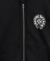 中古・古着 CHROME HEARTS (クロムハーツ) TOKYO Limited Horseshoe Zip Up Hoodie ブラック サイズ:S 未使用品：320000円