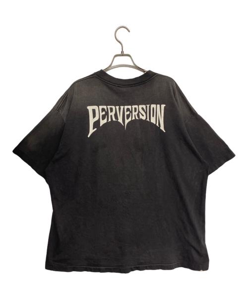 SAINT MICHAEL（セントマイケル）SAINT MICHAEL (セントマイケル) Kosuke Kawamura (コウスケ カワムラ) SS TEE PERVERSION グレー サイズ:XLの古着・服飾アイテム