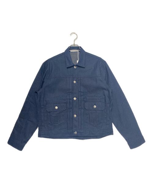 SUNFLOWER（サンフラワー）SUNFLOWER (サンフラワー) TYPE 2 CINCH JACKET ブルー サイズ:Sの古着・服飾アイテム