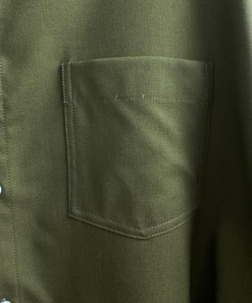 MARNI（マルニ）MARNI (マルニ) Tropical wool shirt with contrast back オリーブ サイズ:46の古着・服飾アイテム