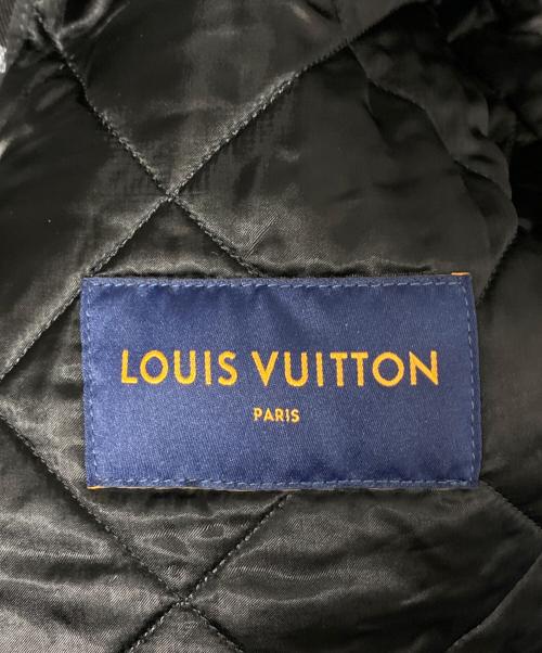 LOUIS VUITTON（ルイ ヴィトン）LOUIS VUITTON (ルイ ヴィトン) タイダイワークデニムジャケット ホワイト×ブラック サイズ:50の古着・服飾アイテム