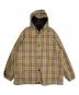 BURBERRY（バーバリー）の古着「Checked Reversible Hooded Jacket」｜ベージュ