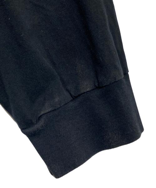 BALENCIAGA（バレンシアガ）BALENCIAGA (バレンシアガ) テープバックロングスリーブTシャツ ブラック サイズ:XLの古着・服飾アイテム