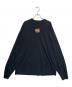 BALENCIAGA (バレンシアガ) テープバックロングスリーブTシャツ ブラック サイズ:XL：48000円