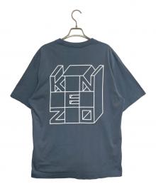 KENZO（ケンゾー）の古着「KUBE CLASSIC T-SHIRT」｜スカイブルー