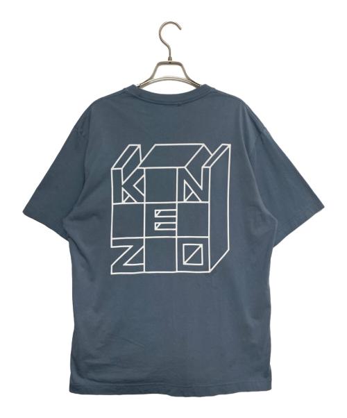 KENZO（ケンゾー）KENZO (ケンゾー) KUBE CLASSIC T-SHIRT スカイブルー サイズ:Lの古着・服飾アイテム