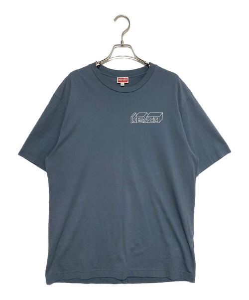 KENZO（ケンゾー）KENZO (ケンゾー) KUBE CLASSIC T-SHIRT スカイブルー サイズ:Lの古着・服飾アイテム