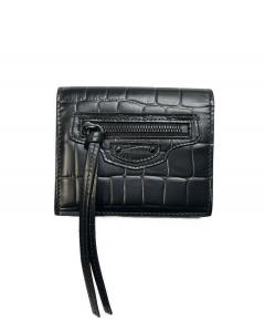 中古・古着通販】BALENCIAGA (バレンシアガ) 長財布 ブラック