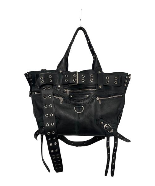 BALENCIAGA（バレンシアガ）BALENCIAGA (バレンシアガ) Emo Large Tote Bag ブラックの古着・服飾アイテム