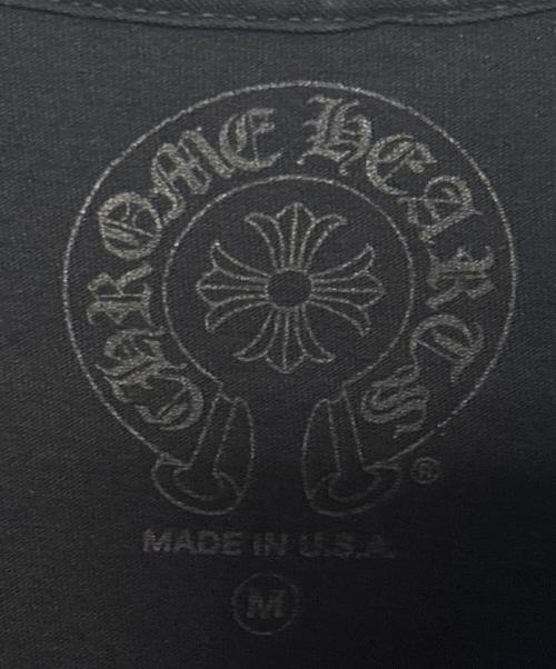 CHROME HEARTS（クロムハーツ）CHROME HEARTS (クロムハーツ) MALIBU Limited Floral Cross Horseshoe Long Sleeve Tee ブラック サイズ:Mの古着・服飾アイテム