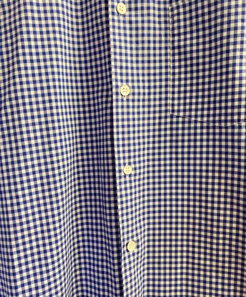 COMME des GARCONS SHIRT（コムデギャルソンシャツ）COMME des GARCONS SHIRT (コムデギャルソンシャツ) Yarn Dyed Cotton Small Check ホワイト×ブルー サイズ:XSの古着・服飾アイテム