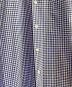 中古・古着 COMME des GARCONS SHIRT (コムデギャルソンシャツ) Yarn Dyed Cotton Small Check ホワイト×ブルー サイズ:XS：28000円