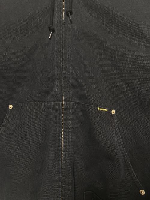 SUPREME（シュプリーム）Supreme (シュプリーム) THE GREAT CHINA WALL (ザグレイトチャイナウォール) Hooded Work Jacket ブラック サイズ:Lの古着・服飾アイテム